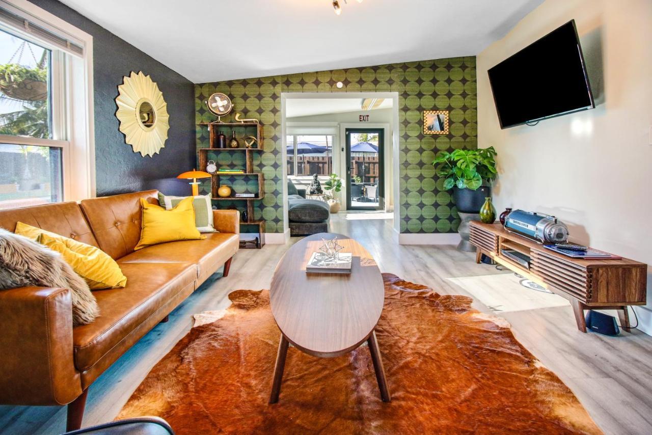 Private Heated Pool Oasis Pet-Friendly Retreat Short Or Long Stays Sleeps 2-8 Ppl Pompano Beach Exteriör bild